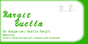 margit buella business card